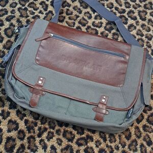 Field & Co Computer-Messenger Bag Corporate Braemar Leeds Strap Padded Canvas